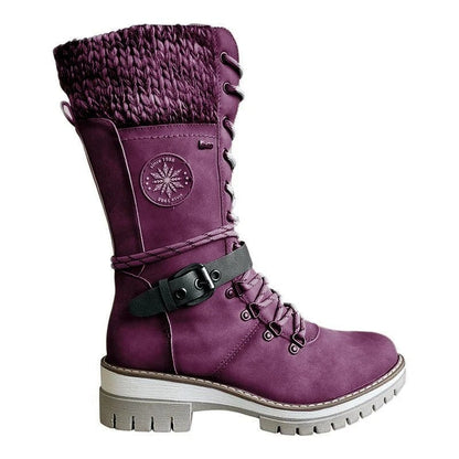 Ortho Welt Orthopedic Winter Boots - Knit Cuff & Laces