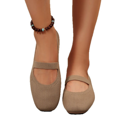 Ortho Welt Lightweight Breathable Mesh Ballet Flats