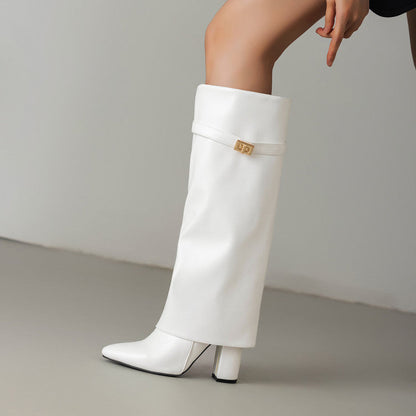 Ortho Welt Mid-Calf Boots - Orthopedic Pointed Toe