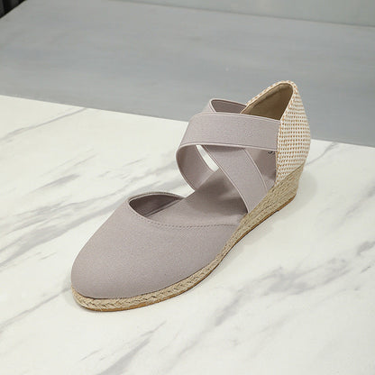 Ortho Welt Comfortable And Breathable Wedge Shoes
