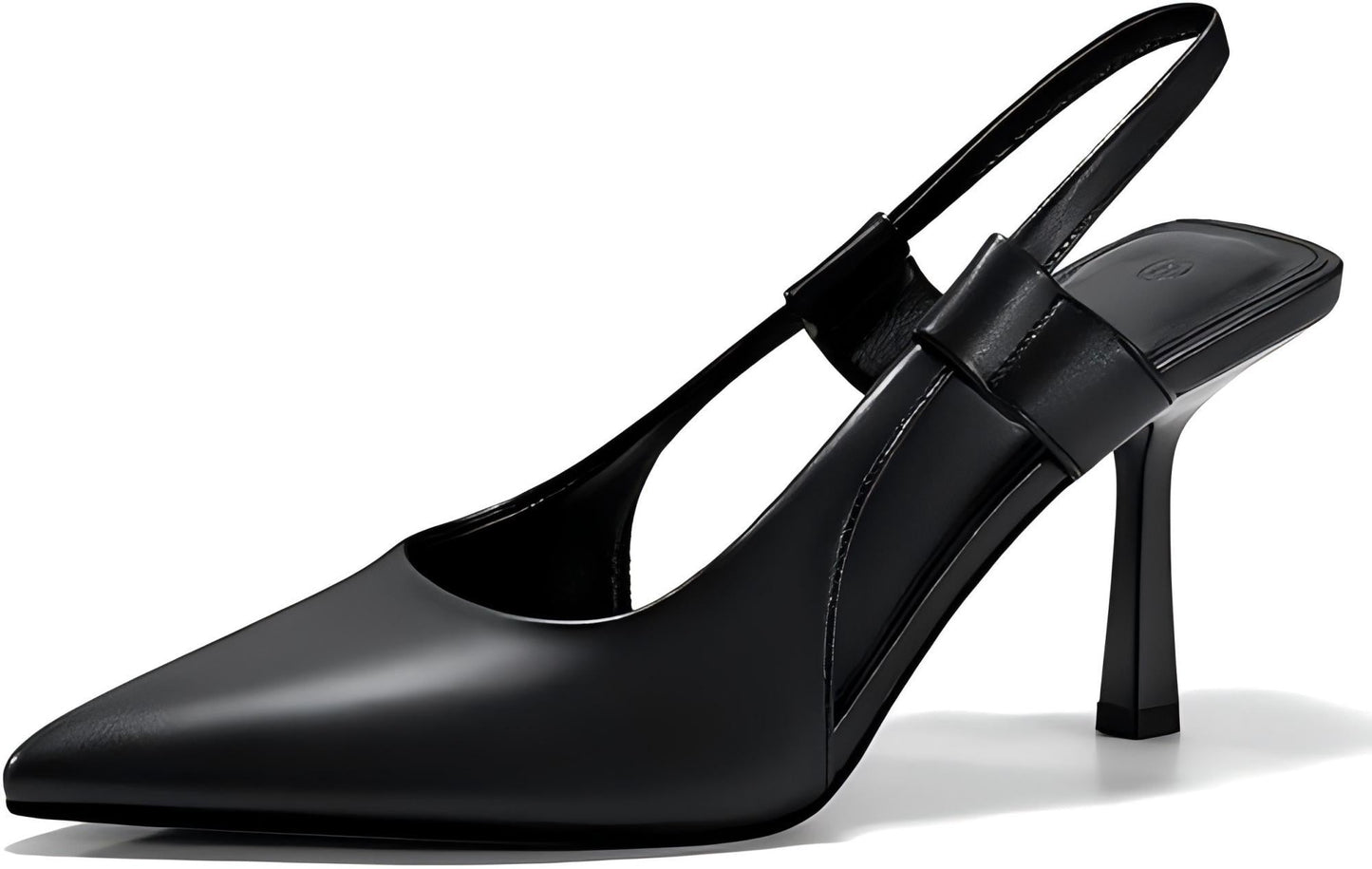 Ortho Welt Slingback Sandals - Pointed Toe, Orthopedic Heel