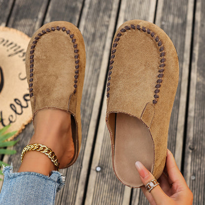 Ortho Welt Closed Slippers With Thick Soles - Unique