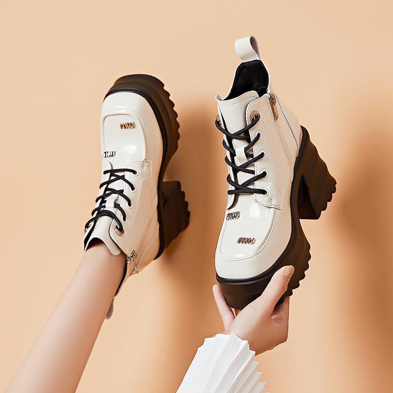 Ortho Welt Martina Boots - Orthopedic Block Heel Comfort