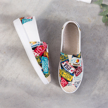 Ortho Welt Canvas Shoes, Unique And Casual Style