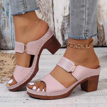 Ortho Welt Damen Orthopedic Sandalen - Blockabsatz & Komfort