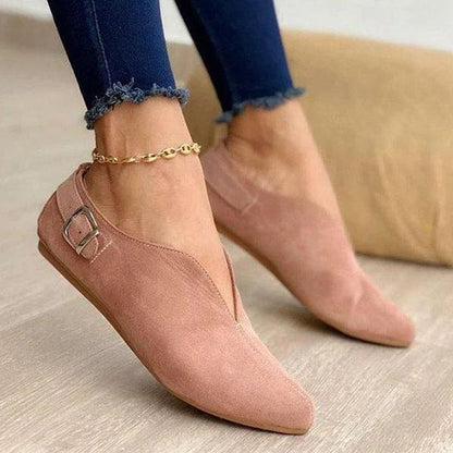 Ortho Welt Damen-Slipper Wildleder – Orthopädisch & Elegant