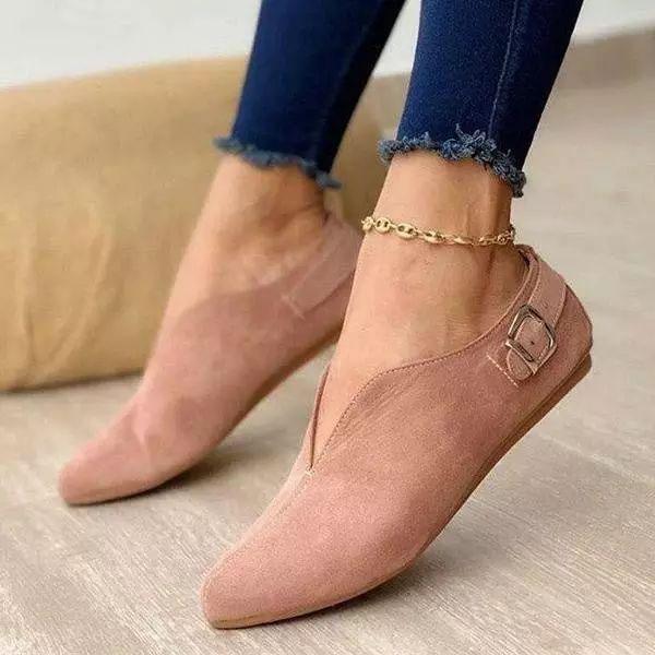 Ortho Welt Damen-Slipper Wildleder – Orthopädisch & Elegant