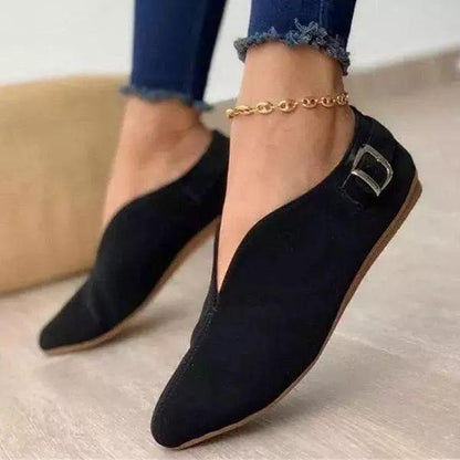 Ortho Welt Damen-Slipper Wildleder – Orthopädisch & Elegant