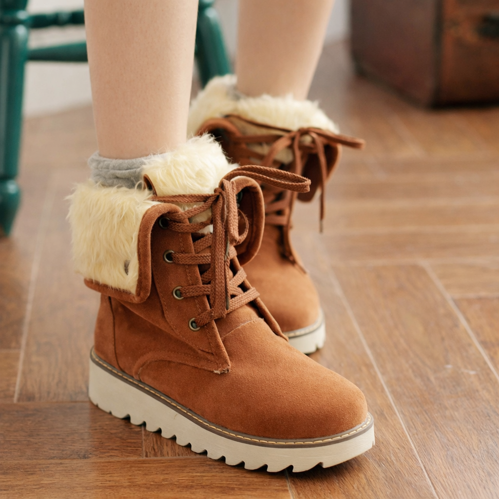 Ortho Welt Winter Boots - Orthopedic Fur Lined Comfort