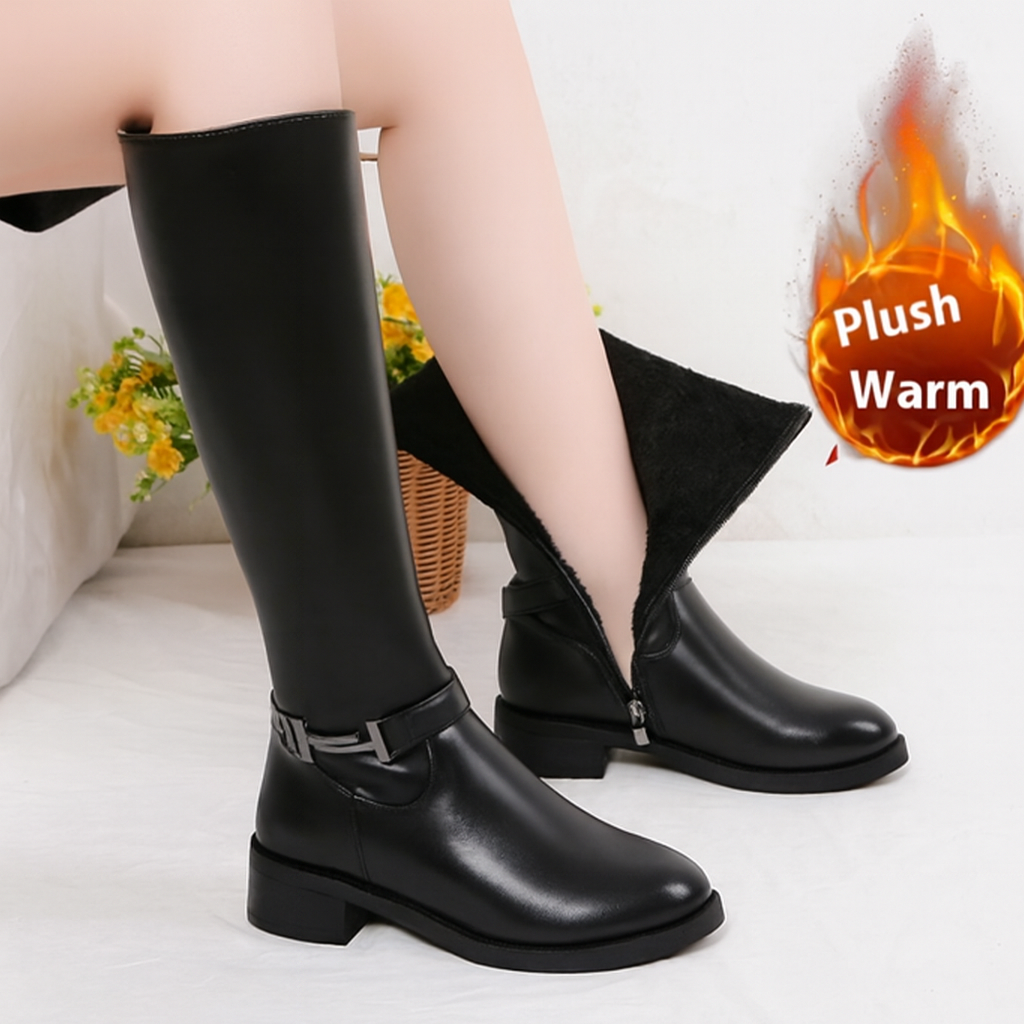 Ortho Welt Overknee Boots - Orthopedic & Plush Lined