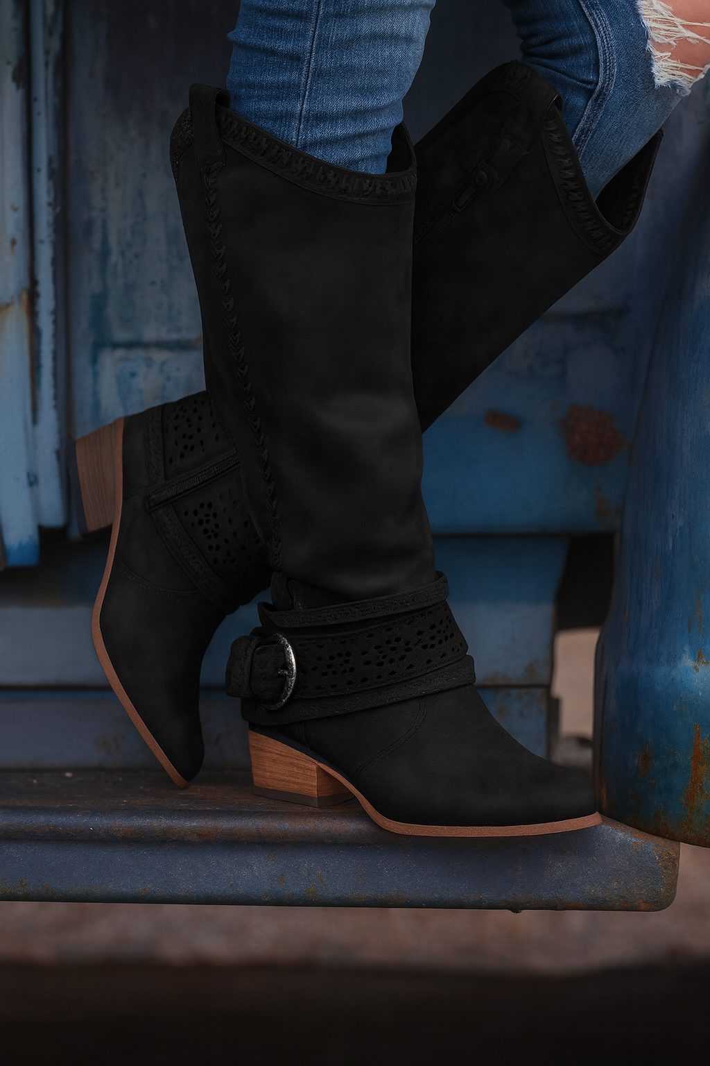 Ortho Welt Western Boots - Orthopedic Comfort Style