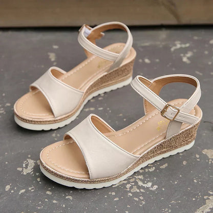 Ortho Welt Damen Orthopedic Wedge Sandals – Open Toe