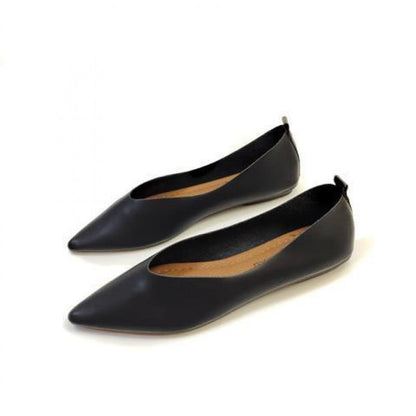 Ortho Welt Damen-Ballerinas - Orthopedic & Spitzer Zehenpartie