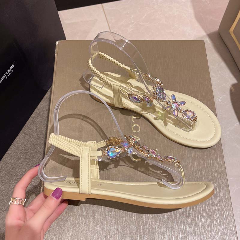 Ortho Welt Damen Boho Sandalen - Orthopädisch & Perlen