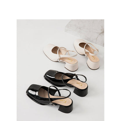 Ortho Welt Damen Orthopedic Slingbacks - Blockabsatz Komfort