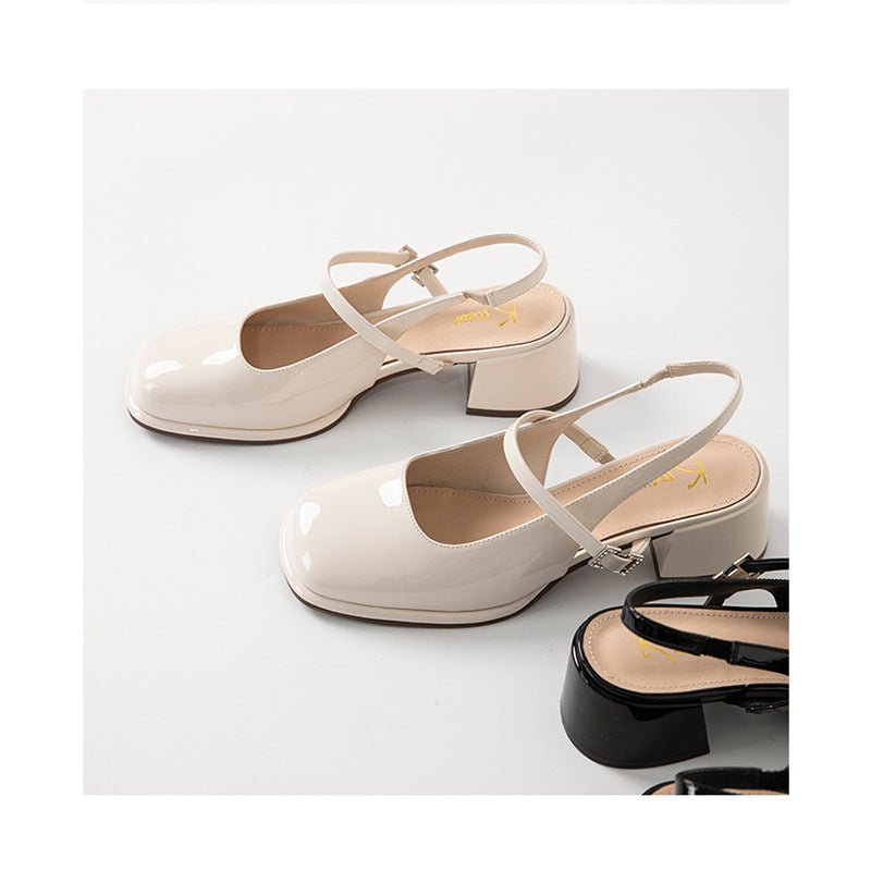 Ortho Welt Damen Orthopedic Slingbacks - Blockabsatz Komfort