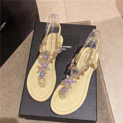 Ortho Welt Damen Boho Sandalen - Orthopädisch & Perlen
