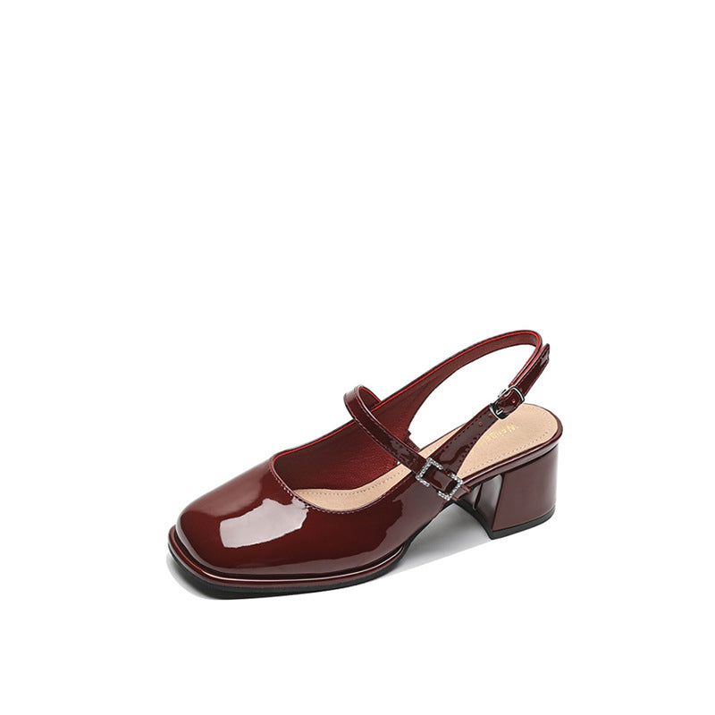 Ortho Welt Damen Orthopedic Slingbacks - Blockabsatz Komfort