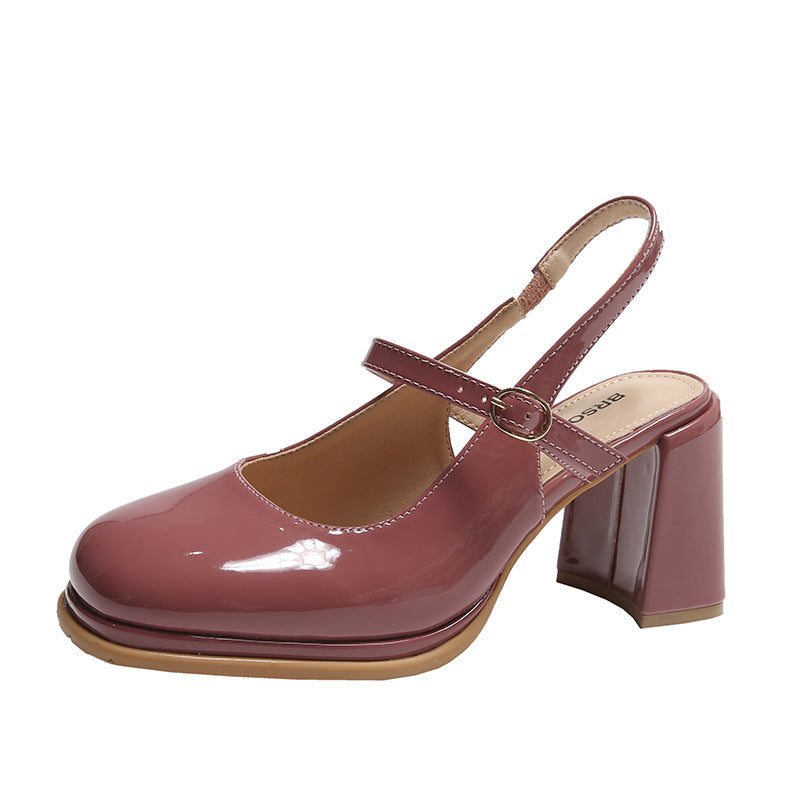 Joanna | Retro-Mary-Jane-Schuhe für Damen mit Blockabsatz und orthopädischem Komfort