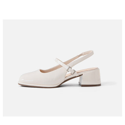 Ortho Welt Damen Orthopedic Slingbacks - Blockabsatz Komfort