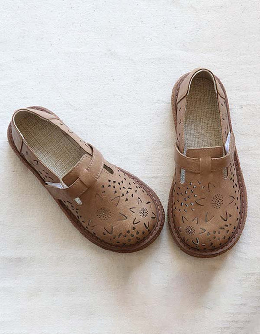 Juliana | Orthopädische Damen-Komfortschuhe aus Leder mit Cutout-Design