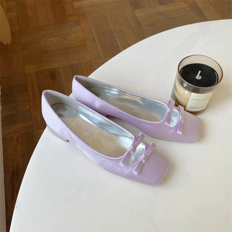 Ortho Welt Damen Ballerinas - Orthopedic & Eckige Zehen