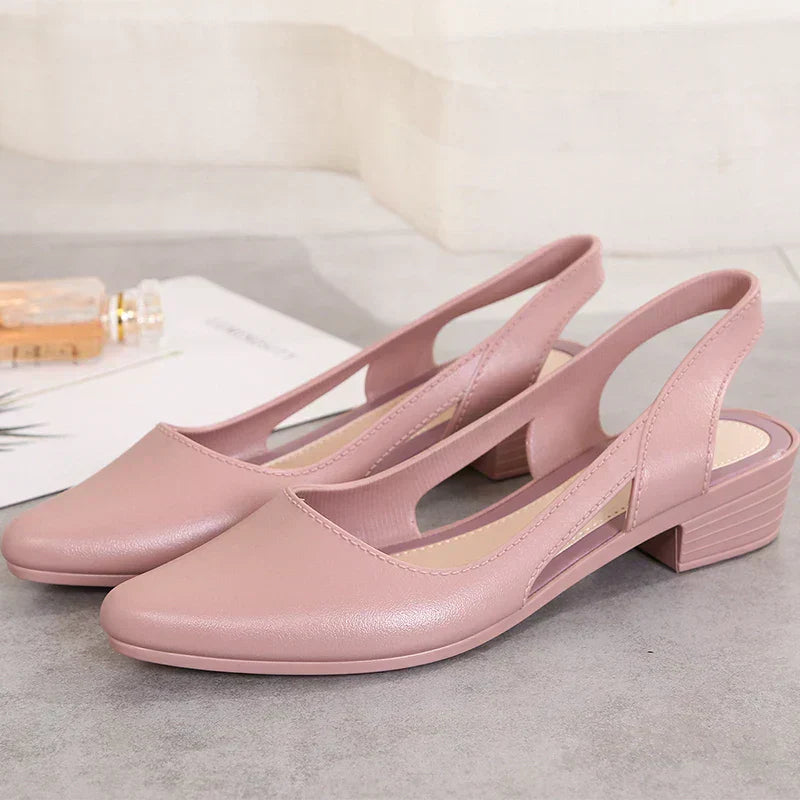 Callie | Slingback-Pumps mit niedrigem Absatz – Eleganter Komfort für jeden Tag