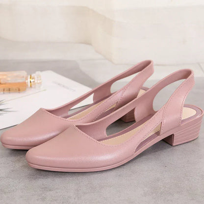 Callie | Slingback-Pumps mit niedrigem Absatz – Eleganter Komfort für jeden Tag