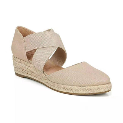 Ortho Welt Orthopedic Espadrilles - Cross Strap Comfort