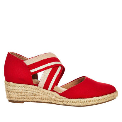 Ortho Welt Orthopedic Espadrilles - Cross Strap Comfort