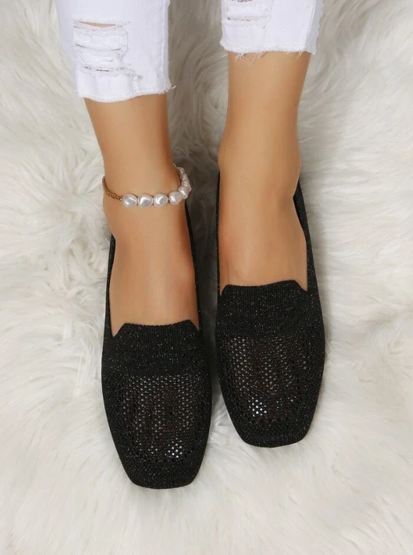 Ortho Welt Damen-Slipper - Orthopedic Strickkomfort