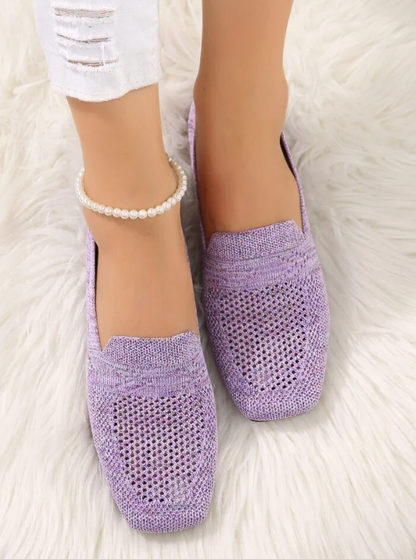 Ortho Welt Damen-Slipper - Orthopedic Strickkomfort