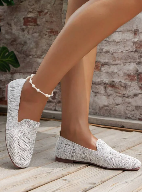 Ortho Welt Damen-Slipper - Orthopedic Strick Komfort