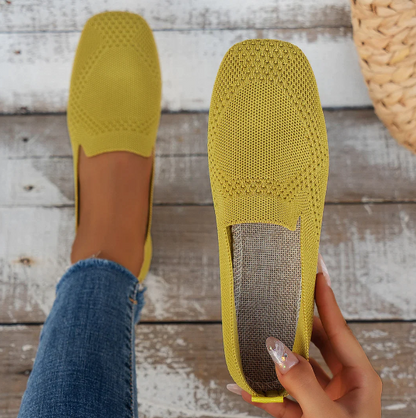 Ortho Welt Damen-Slipper - Orthopedic Strickkomfort