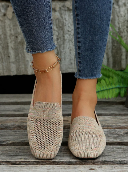 Ortho Welt Damen-Slipper - Orthopedic Strickkomfort