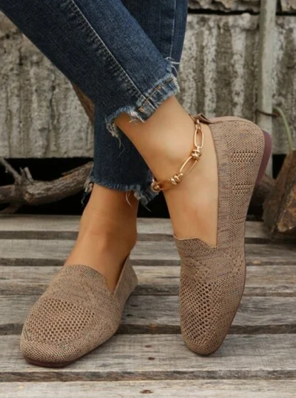 Ortho Welt Damen-Slipper - Orthopedic Strickkomfort