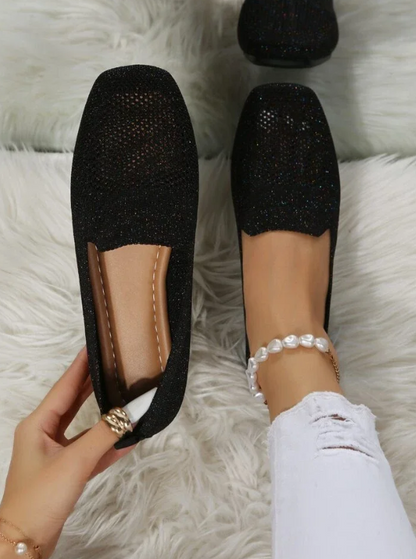 Ortho Welt Damen-Slipper - Orthopedic Strick Komfort
