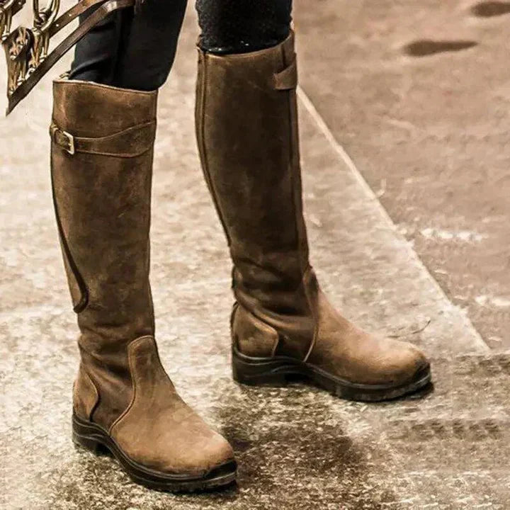 Ortho Welt Damen Reitstiefel – Orthopädische Polsterung