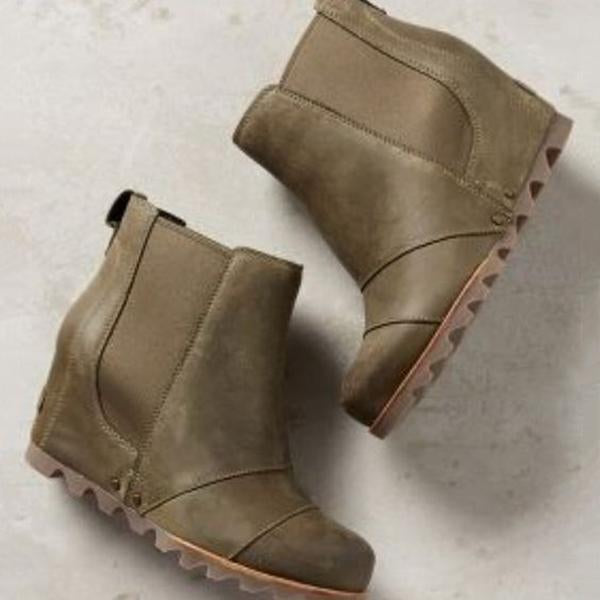 Ortho Welt Damen Ankle Boots Leder - Orthopedic Komfort