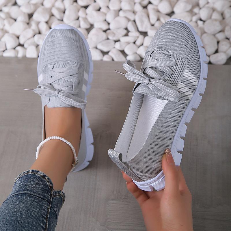 Ortho Welt Lace-Up Mesh Shoes - Comfort And Style
