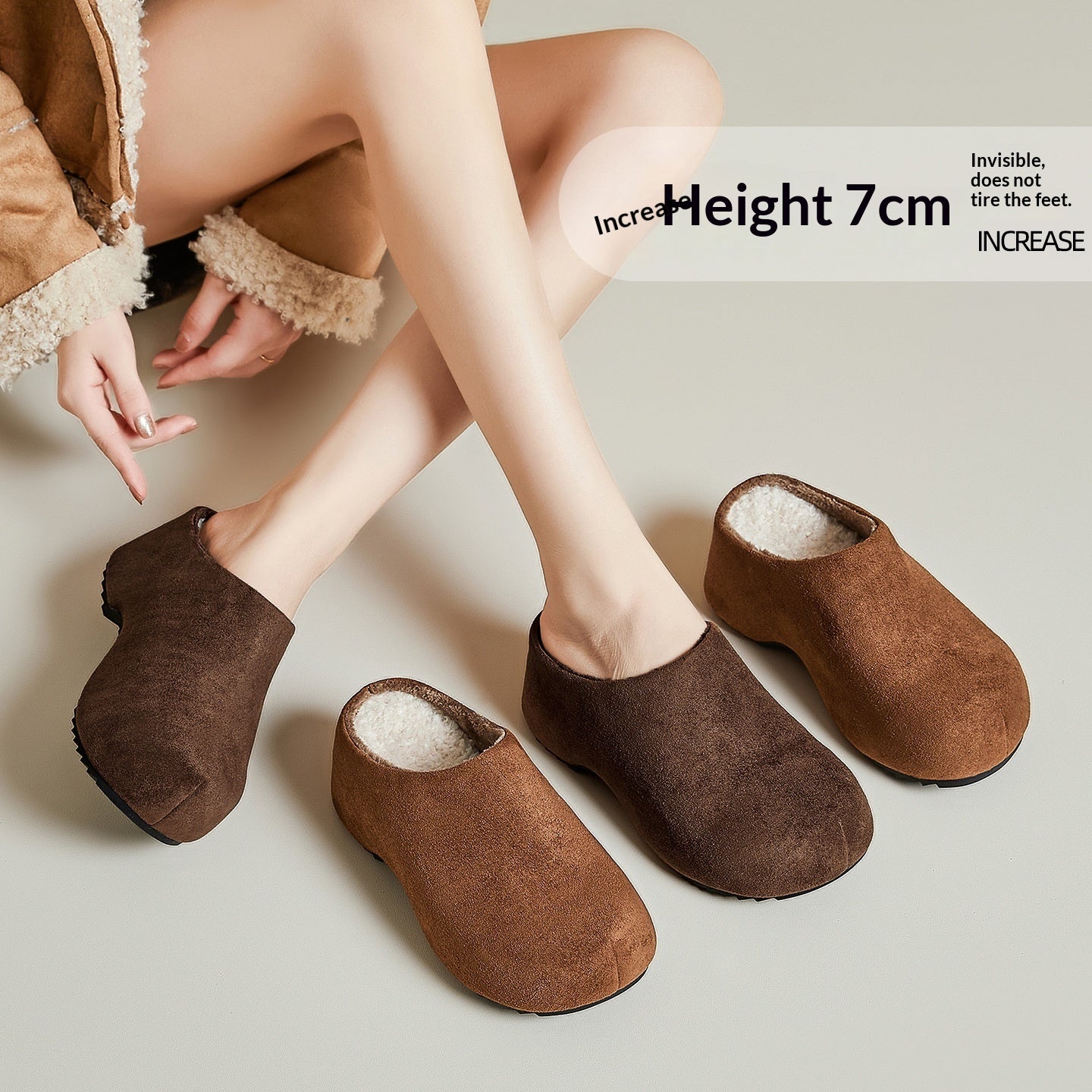 Ortho Welt Retro Chunky-Soled Mules - Unique And Comfortable