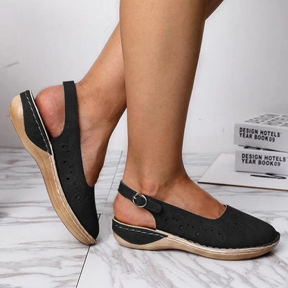Arya | Orthopädische Slingback-Loafer mit atmungsaktivem Cutout-Design