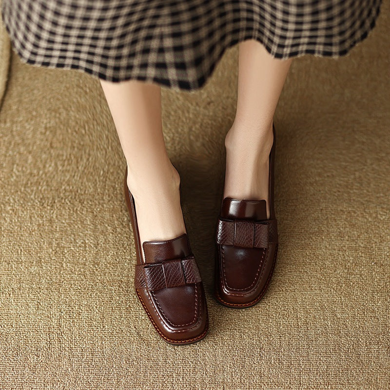 Ortho Welt Elegant And Sophisticated Soft Leather Commuter Shoes