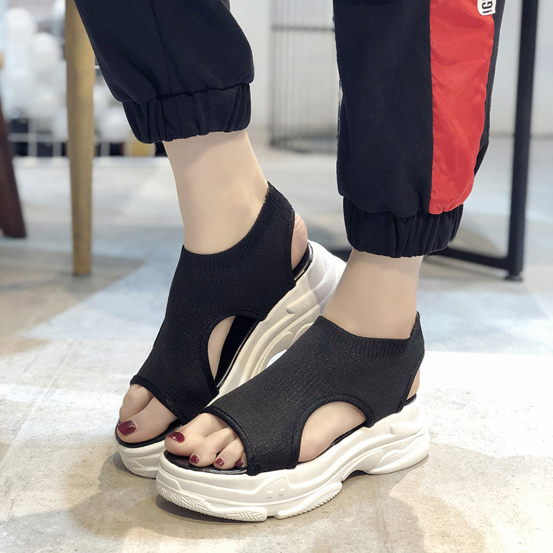 Ortho Welt Woven Fluff Sandals - Comfort And Unique Style