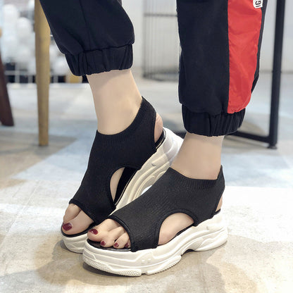 Ortho Welt Woven Fluff Sandals - Comfort And Unique Style