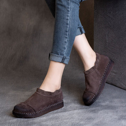 Ortho Welt Abby Wildleder Slipper – Orthopedic Komfort