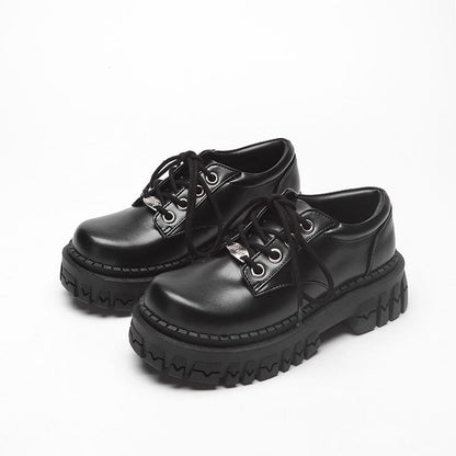 Ortho Welt Oxford Plateau-Schnürschuhe - Orthopedic Komfort