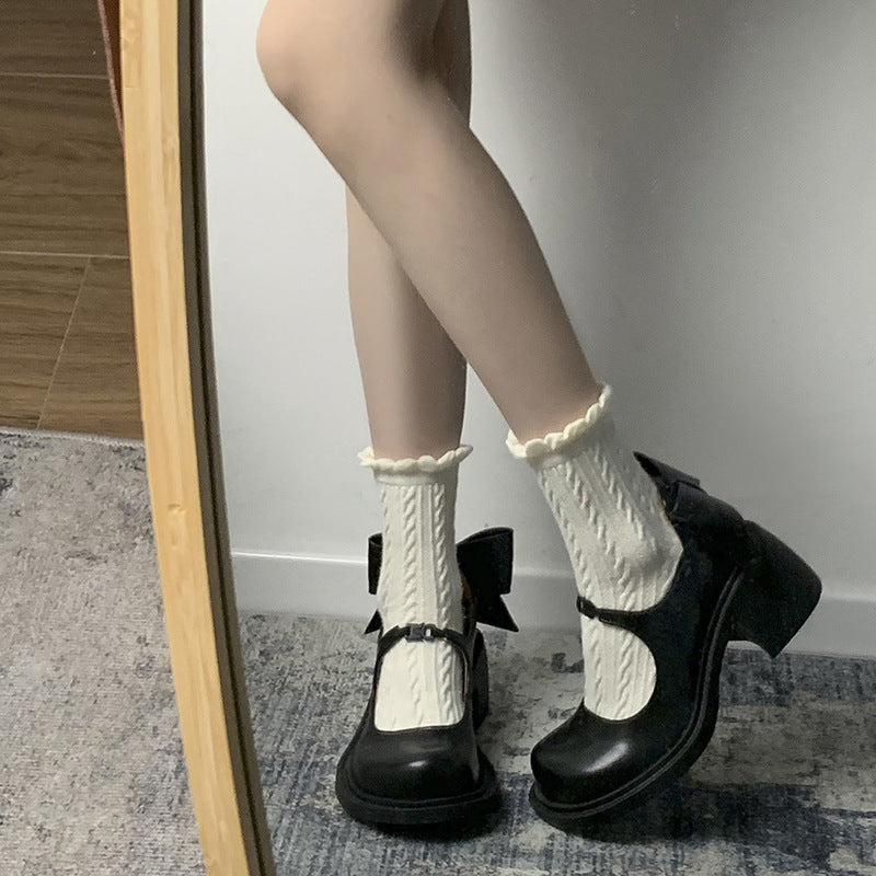 Ortho Welt Height Boost Chunky Heel Orthopedic Schuhe