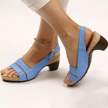 Ortho Welt Summer Ankle-Strap Sandals - Unique Elegance And Comfort