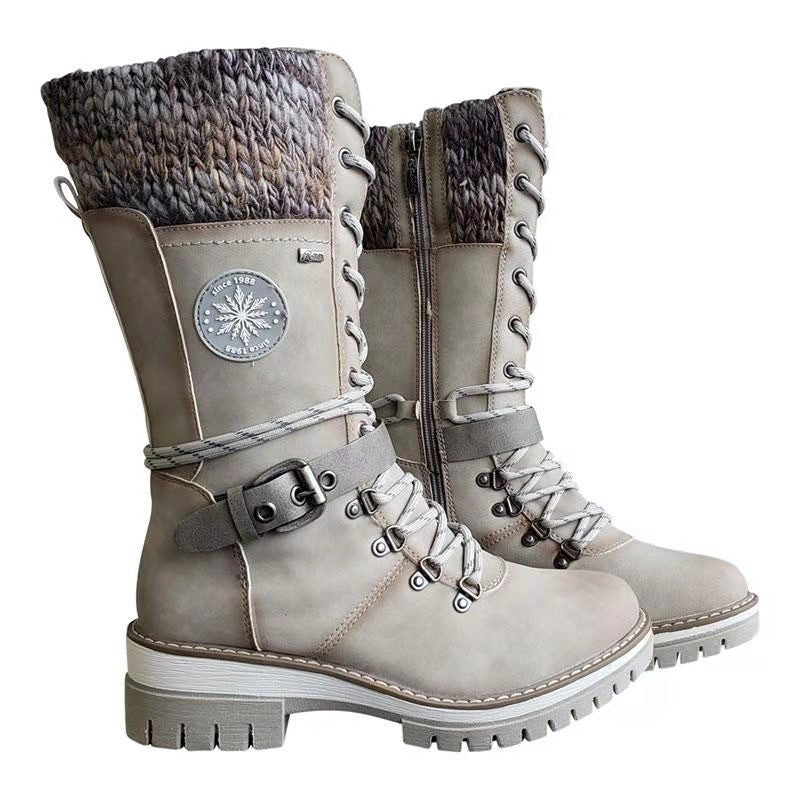 Ortho Welt Orthopedic Winter Boots - Knit Cuff & Laces